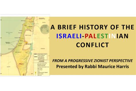 brief history of israeli palestinian conflict
