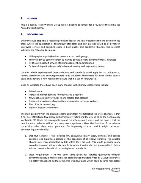 brief overview examples