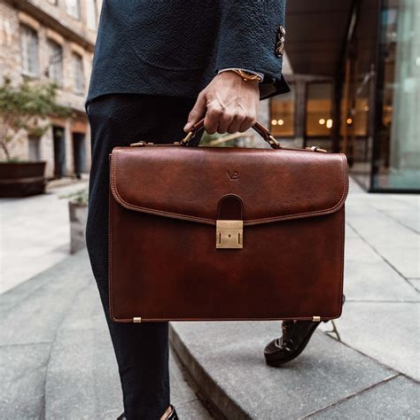 Briefcase Is Leather