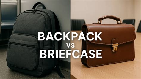 Briefcase Vs Backpack Reddit