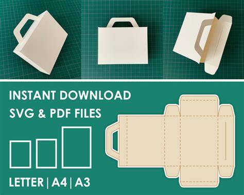 Download briefcase-box-template SVG