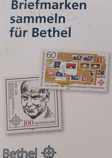 Briefmarken für Bethel, Briefmarke 1988