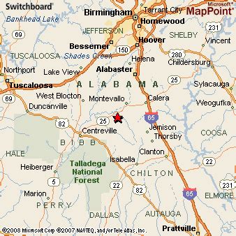 Brierfield Alabama Map