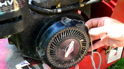 Briggs And Stratton Generator Pull Cord Won't Pull