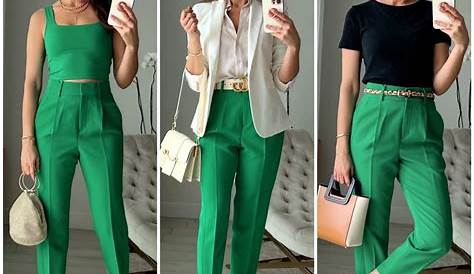 Bright Green Pants Outfit Spring 35 Stunning s Ideas