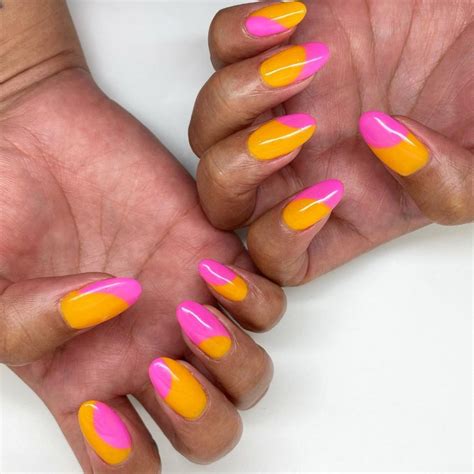 Neon Nails ‘Carnaval Inspired’ Bright summer acrylic nails, Coffin