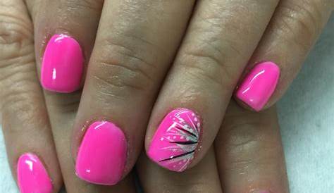 Bright Pink Nails Design 50+ Pretty Nail Ideas The Glossychic