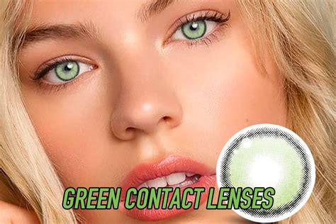 Bright Green Contacts