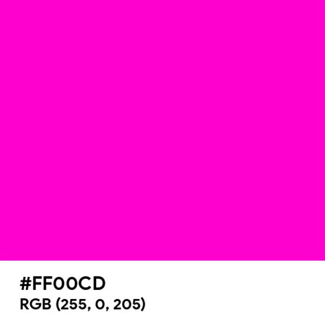 bright magenta colour code