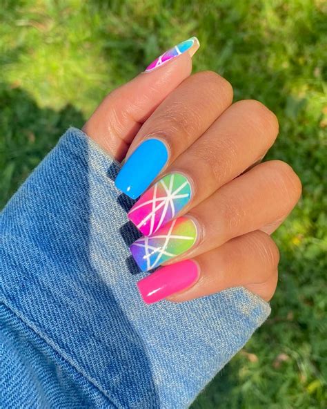 bright nail designs