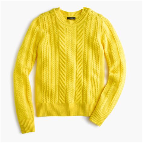 bright yellow sweaters