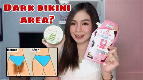 brighten bikini area