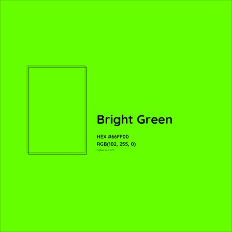 brightest green hex code
