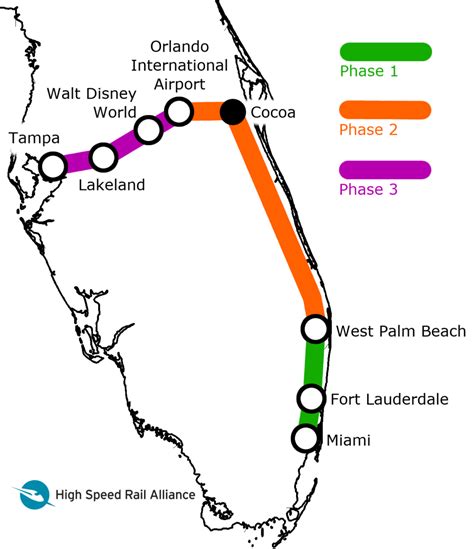 brightline map route florida