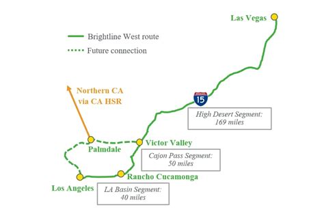 brightline west route map