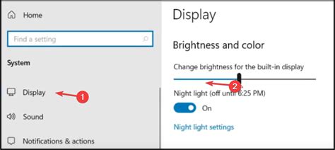 brightness setting is not found in windows 11