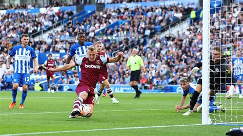 brighton 1-3 west ham