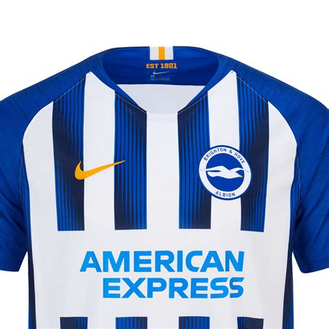 brighton and hove albion football kit
