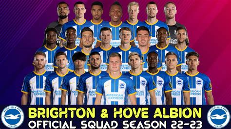 brighton and hove albion retained list