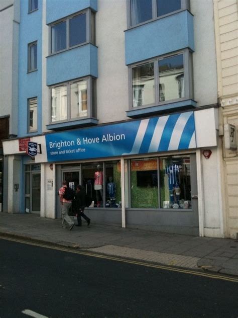 brighton and hove albion shop opening times
