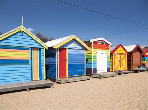 brighton beach australia bathing boxes