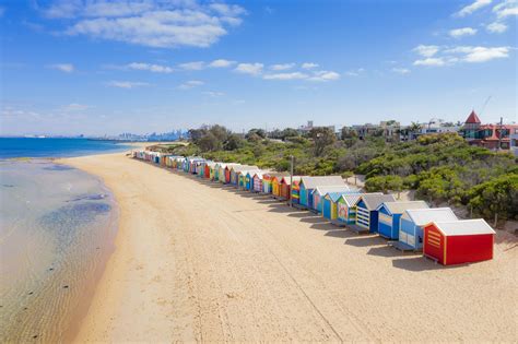 brighton beach melbourne victoria australia