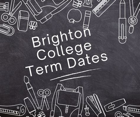brighton college term dates 2023