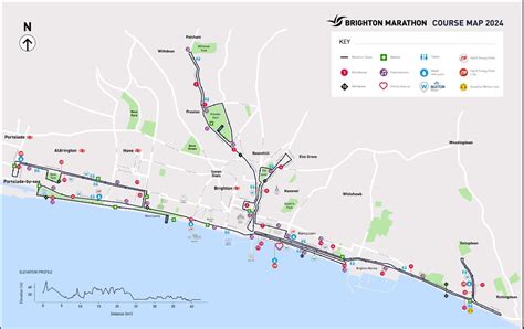 brighton marathon 2024 route map
