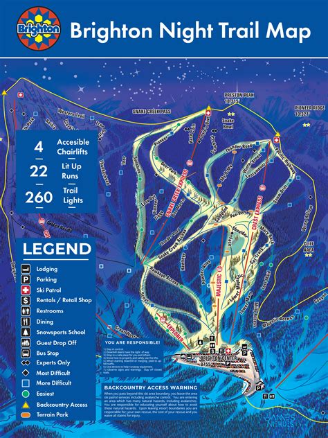 brighton ski resort lift map