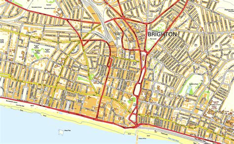brighton street map uk
