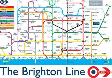 brighton train station map