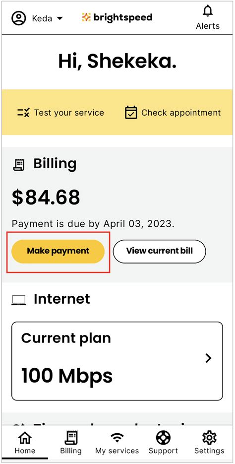 brightspeed bill pay