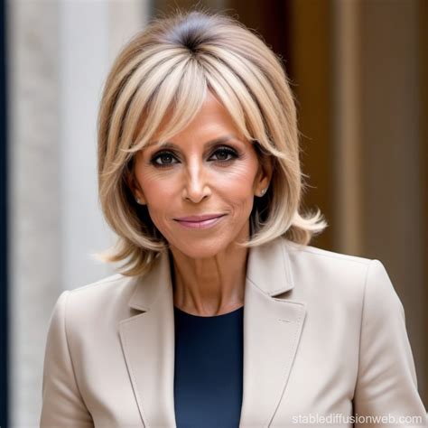brigitte macron without wig