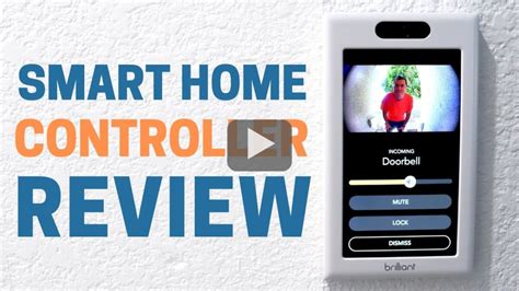 Brilliant Smart Home Control Panel InWall Touchscreen Control Smarthome