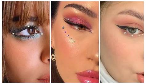 Pin de Lia Caceres en Beauty en 2020 | Maquillaje de ojos con brillo