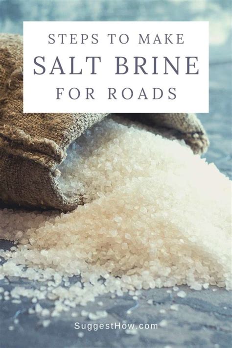 brine salt for roads