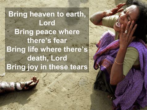 bring heaven to earth lord lyrics