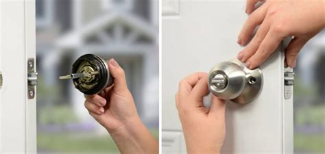 Brinks Interior Locking Door Knob Installation