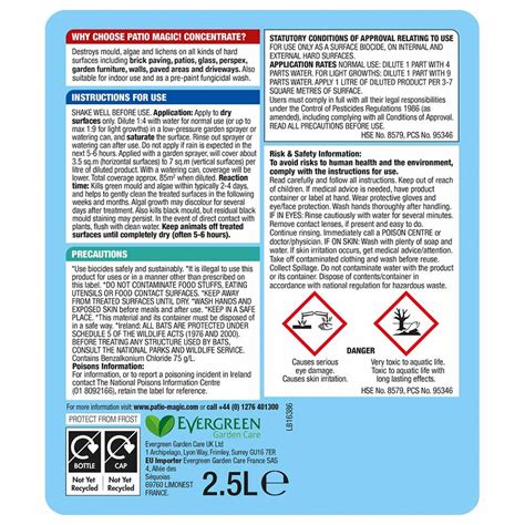 Brintons Patio Magic Instructions