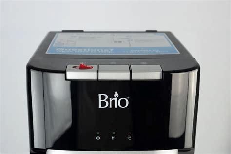 brio water dispenser red light