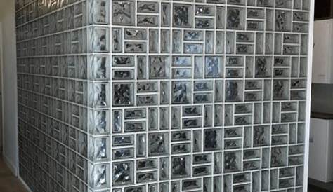 Dimension brique de verre Construction maison béton armé