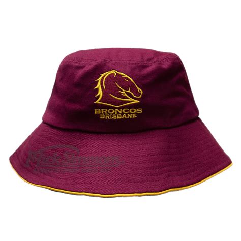 brisbane broncos bucket hat