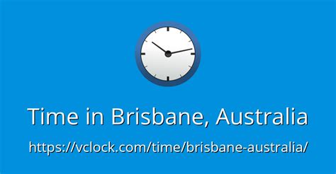 brisbane time now australia