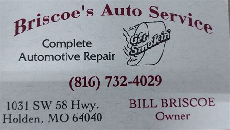 Briscoe Auto Holden Mo