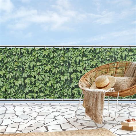 Brise vue balcon pour assurer en matière d'intimité et de cofort