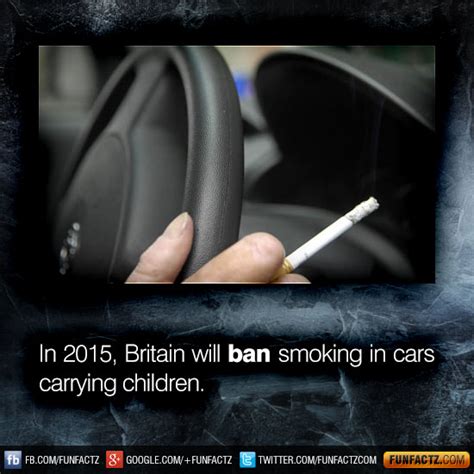 britain will soon ban smoking in cars