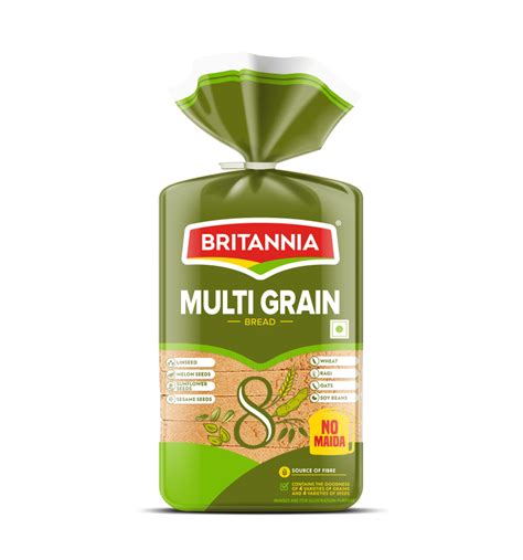 Britannia Multigrain Bread Nutrition