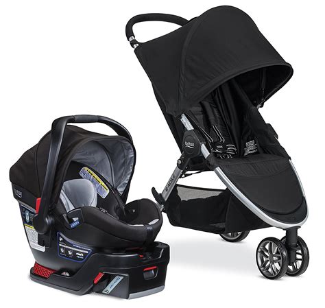 Britax 2016 BAgile 3 Stroller BSafe 35 Infant Car Seat Travel System