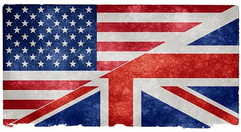 Union Jack & American Flag Design For British & USA Expats Shirt