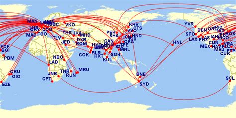 british airways 747 routes